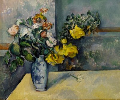 Fleurs dans un vase - Paul Cézanne