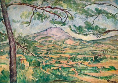 Mont Sainte-Victoire avec grand pin, c1887 - Paul Cézanne