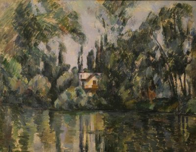 P. Cézanne, Maison au bord de la Marne - Paul Cézanne
