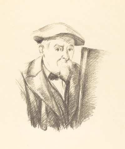 Autoportrait - Paul Cézanne