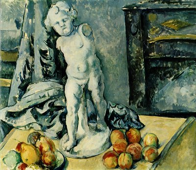 Nature morte avec Cupidon en plâtre, 1895 - Paul Cézanne