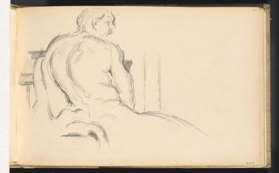 Étude du "Hercule au repos" de Puget - Paul Cézanne