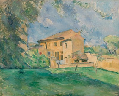 La Ferme au Jas de Bouffan - Paul Cézanne