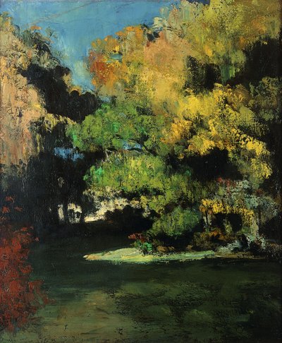 La clairière, c.1867 - Paul Cézanne