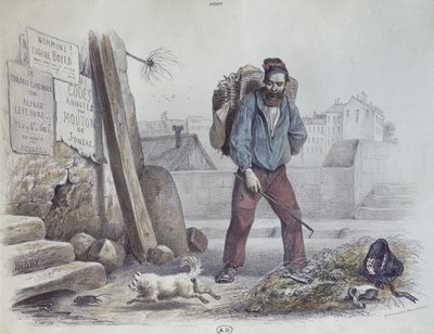 Homme affamé pendant la Commune de Paris - Paul Edmond Henry