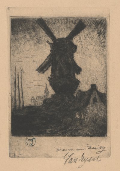 Moulin du Nord dans la vallée de la Creuse - Paul Ferdinand Gachet