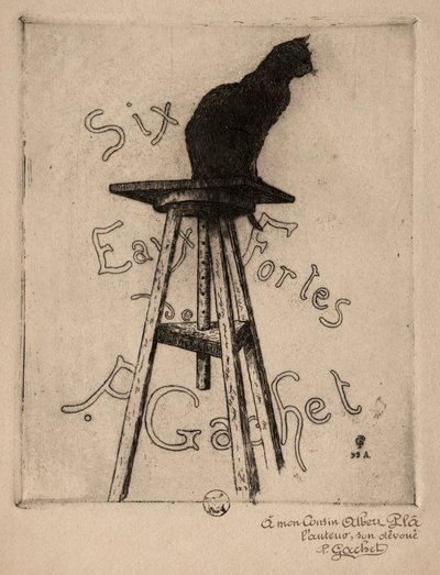 Six eaux-fortes : Frontispice - Paul Gachet