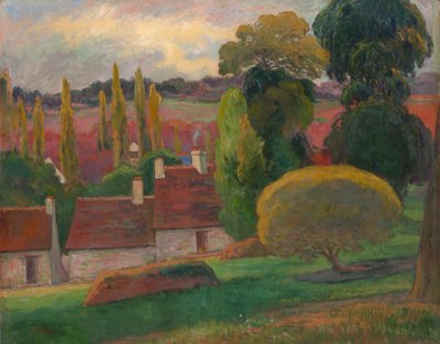 Une ferme en Bretagne, vers 1894 - Paul Gauguin