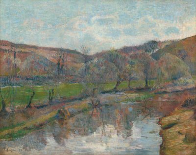 Paysage de Bretagne, 1888 - Paul Gauguin