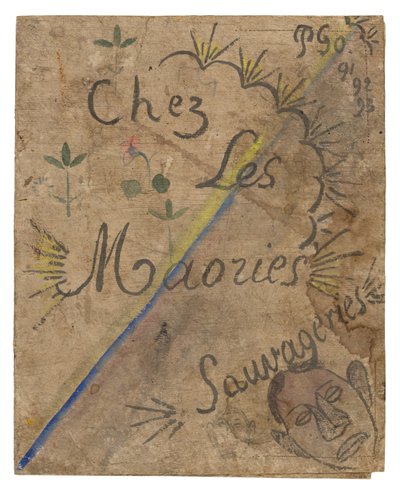 Chez les Maories : Sauvageries (Chez les Maoris : Savage Things) - Paul Gauguin