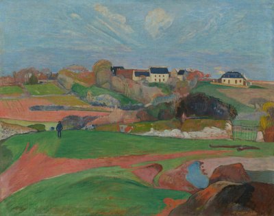 Paysage au Pouldu - Paul Gauguin