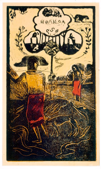 Noa Noa (gravure sur bois) - Paul Gauguin