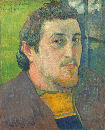 Autoportrait dédié à Carrière - Paul Gauguin