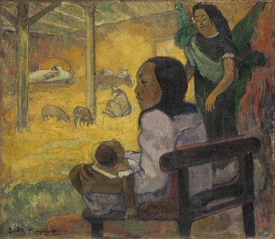 Tahitien : Bé bé (Pēpe) Be Be (La Nativité) - Paul Gauguin
