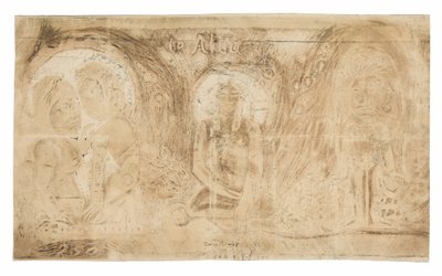 Te atua (Le Dieu), de la suite Noa Noa - Paul Gauguin