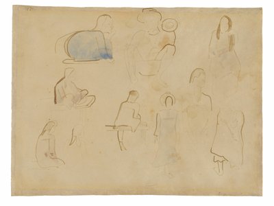 Dix études de figures tahitiennes - Paul Gauguin