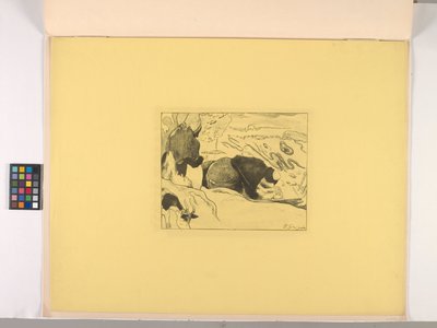 Die Wäscherinnen - Paul Gauguin