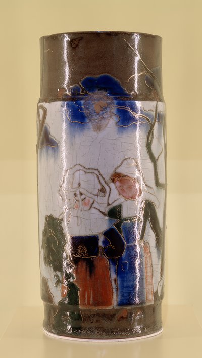 Vase avec scènes bretonnes - Paul Gauguin