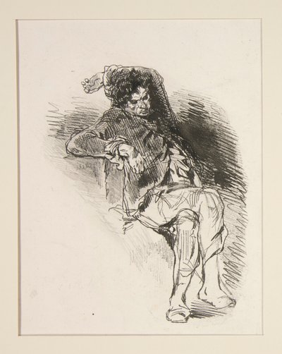 Le Repos - Paul Gavarni