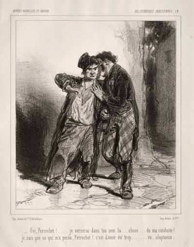 Baliverneries Parisiennes - Paul Gavarni