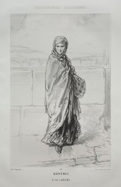 Bohèmes - Paul Gavarni