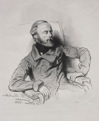 Ch. Chandellier, 1842 - Paul Gavarni