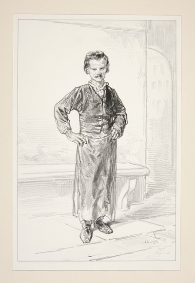 Enfant de Paris, pas méchant, mais vif. - Paul Gavarni