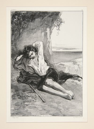 Godefroy, le petit ermite - Paul Gavarni
