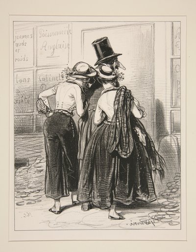 Il est embêtant... - Paul Gavarni