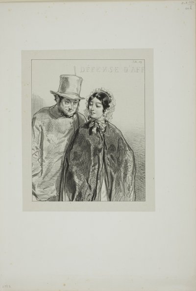 Masques et Visages : M. Pipanthoud, vous ni affichez - Paul Gavarni