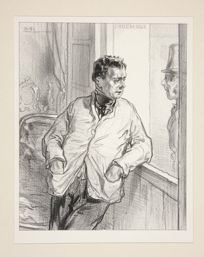 Monsieur de Montmorency ? S’il vous plaît... Nous n’avons pas ça ici. - Paul Gavarni