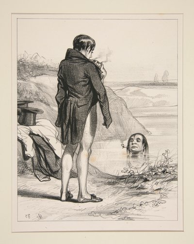 M. JACQUES SCHWERDTFEGER, Employé aux pompes funèbres - Paul Gavarni