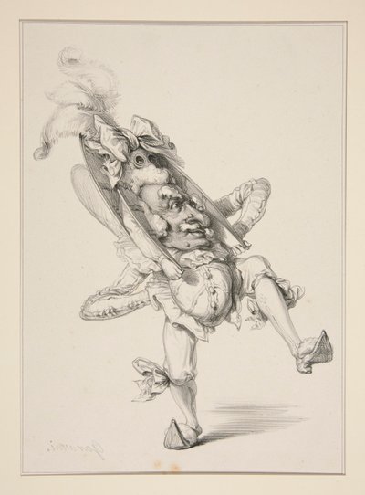 Polichinelle - Paul Gavarni