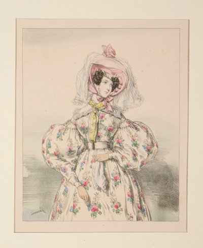 Promenade - Paul Gavarni