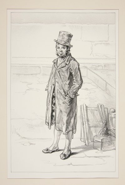 Propriétaire à Paris, rue Dauphine - Paul Gavarni