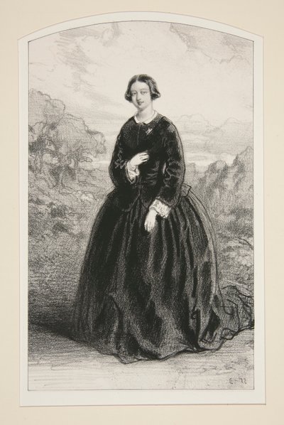 S.M. la Reine Victoria - Paul Gavarni