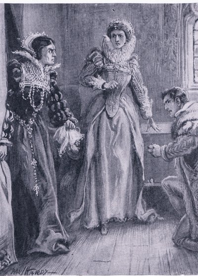Reine Mary Elizabeth et Courtenay Je répondrai à cette question cria Mary en jetant de côté l