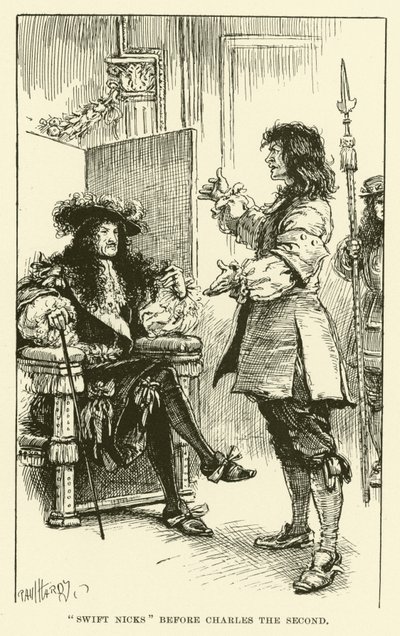 "Swift Nicks" devant Charles II - Paul Hardy