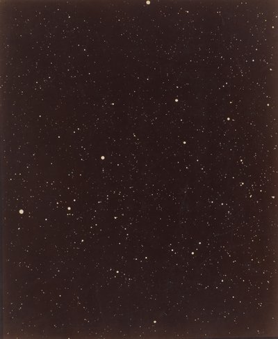 Une section de la constellation du Cygne, 13 août 1885 - Paul Henry