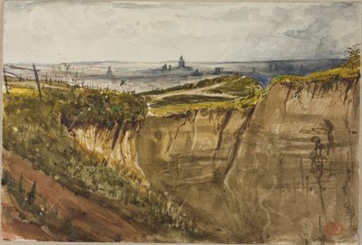 Vue de Paris, depuis Meudon - Paul Huet