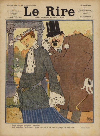 Illustration pour Le Rire - Paul Iribe