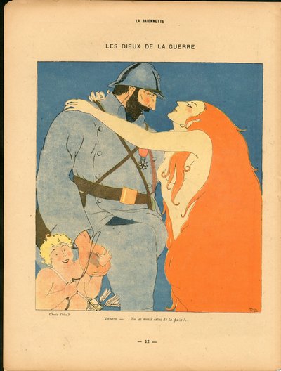 La Baïonnette, Satirique en couleurs - Paul Iribe