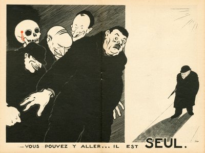 Le Témoin, Satirique en N&B - Paul Iribe