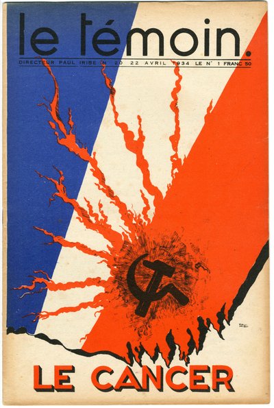 Le Témoin, Satirique en couleurs - Paul Iribe
