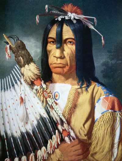 Chef amérindien du peuple Cree du Canada - Paul Kane