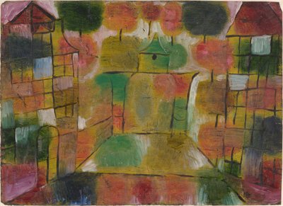 Baum und Architektur--Rhythmen (Arbre et Architecture--Rythmes) - Paul Klee