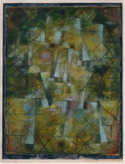 Dieu de la forêt nordique - Paul Klee