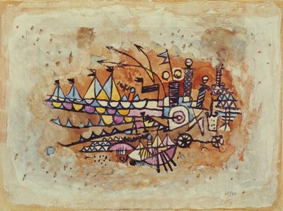 Scène de port - Paul Klee