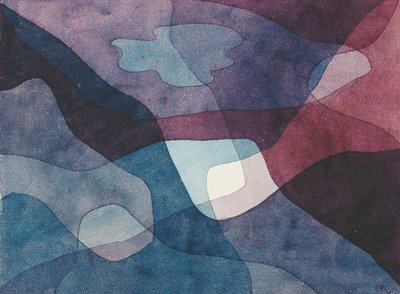Montagne et air synthétique - Paul Klee