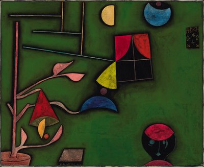 Nature Morte avec Plante et Fenêtre - Paul Klee